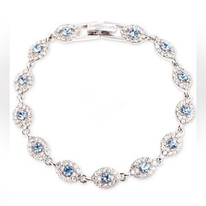 Givenchy Stone & Crystal Link Bracelet